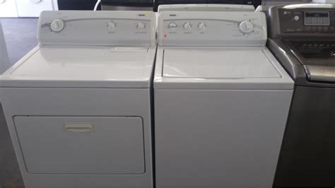 In addition, follow the steps in your owners manual to reset the Kenmore dryer. . Kenmore 600 series washer